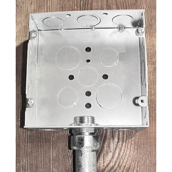 Southwire Conduit Fitting Connector, 1 in, Compression, Steel, Zinc Plated RT100 - main